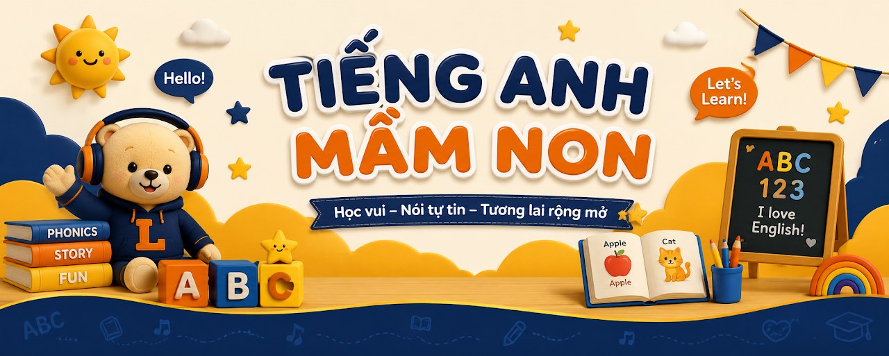Banner khoá học Khoá học Mầm non